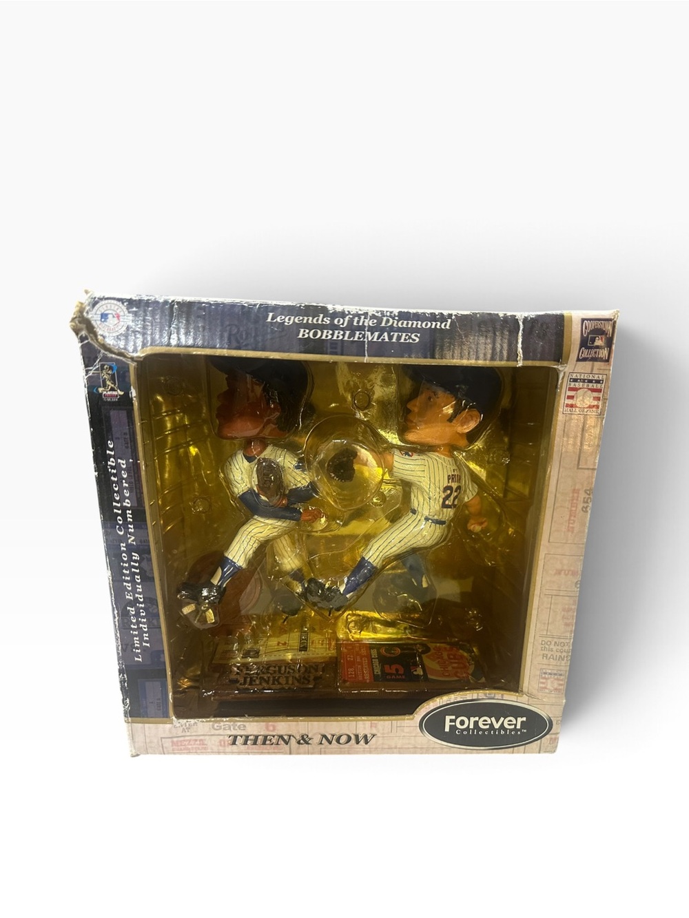 Rare 2004 Chicago Cubs Fergie Jenkins Mark Prior Dual Bobblehead Only 504 Made